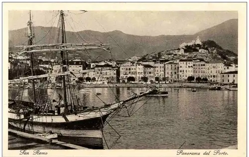 San Remo - Panorama del Porto -120704