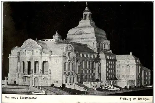 Freiburg im Breisgau - Das neue Stadttheater -119926