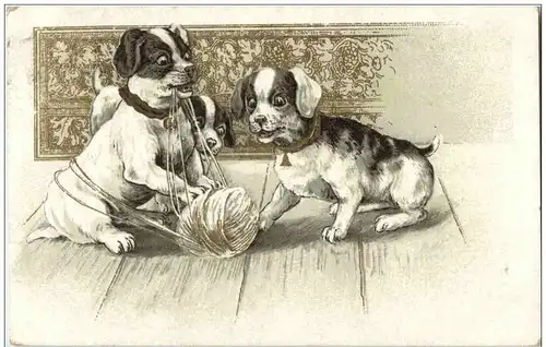 Hunde - Litho -121398