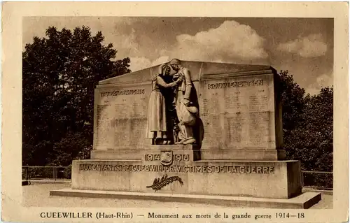 Guebwiller - Gebweiler - Monument aux morts -64038