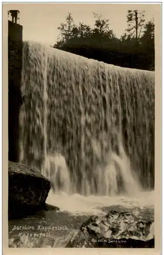 Rappenlochschlucht bei Dornbirn - Wasserfall -120230