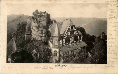 Hohbarr - Felsenpartie am Eingang -64178