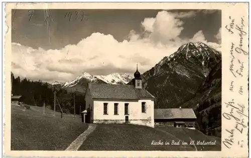 Kirche in Bad im Kl. Walsertal -120250