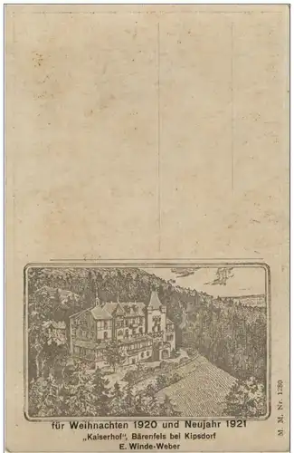 Kaiserhof - Bärenfels bei Kipsdorf -121598