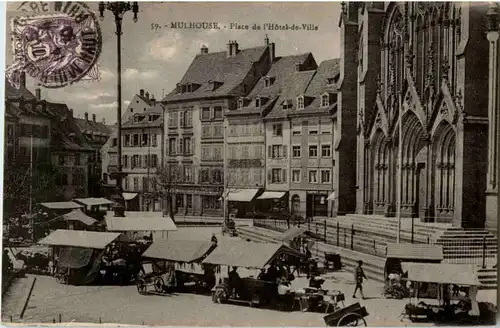 Mulhouse - Place de l Hotel de Ville -64478