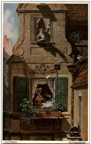 Carl Spitzweg - Der Liebesbrief -122026