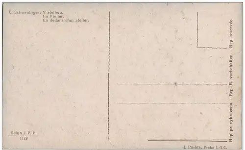 C. Schweninger - Im Atelier -122174