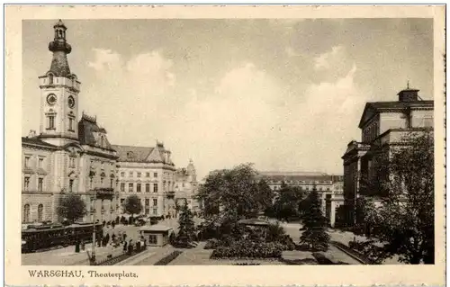 Warschau - Theaterplatz -120952