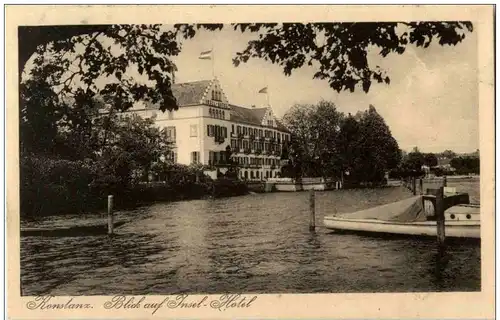 Konstanz - Blick auf Insel Hotel -119960