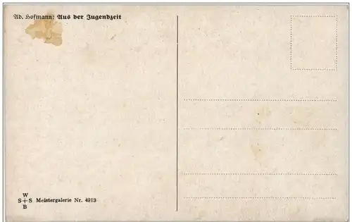 Ad. Hofmann - Aus der Jugendzeit -121968