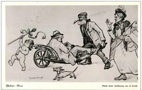 Gustav Ernst - Pfälzer Wein -122500