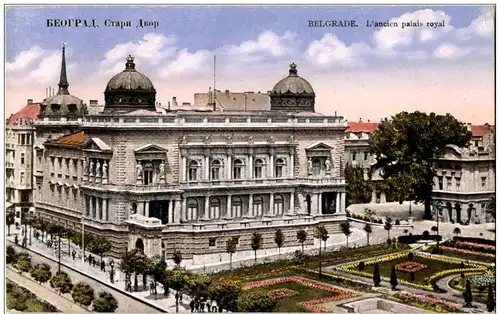 Belgrade - l Ancien palais royal -121078