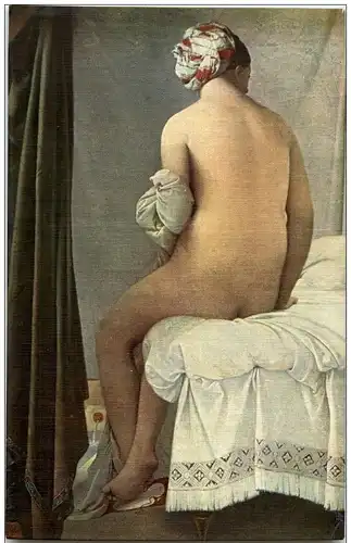 J. Ingres - The Bather - Erotik - Nackt -122184