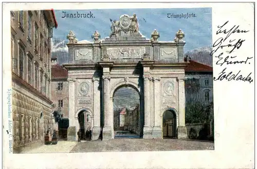 Innsbruck - Triumphpforte -122970