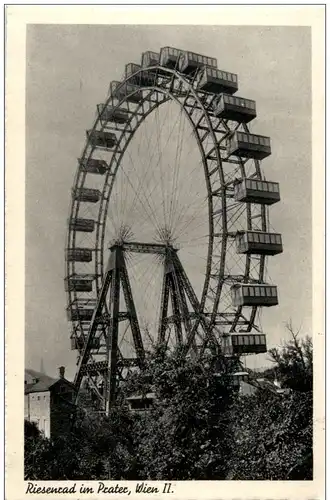 Wien - Riesenrad im Prater -123100