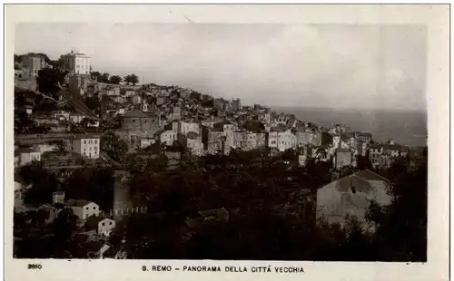 San Remo - Panorama della Citta Vecchia -120702