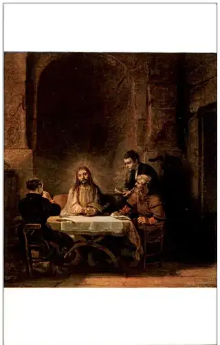 Rembrandt - Die Jünger von Emmaus -123222