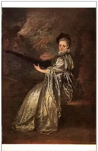 Antoine Watteau - La Finette -123246