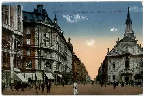 Budapest - Kossutn Lajos Gasse -120958