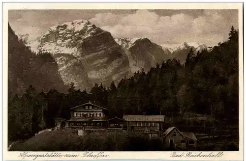 Bad Reichenhall - Alpengaststätte Schroffen -123022