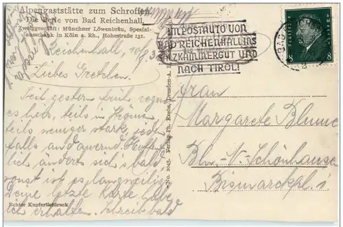 Bad Reichenhall - Alpengaststätte Schroffen -123022