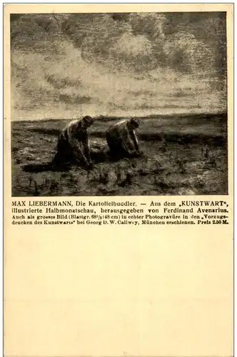 Max Liebermann - Die Kartoffelbuddler -122322