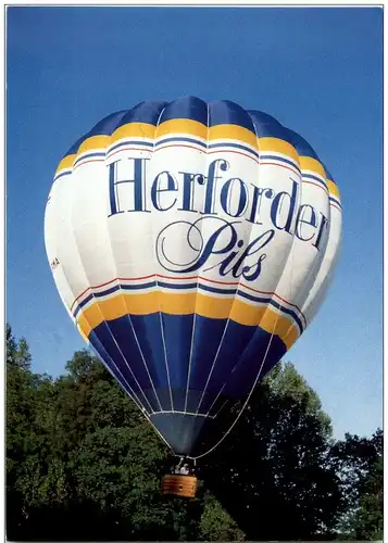 Herforder Pils Bier - Heissluftballon -123132