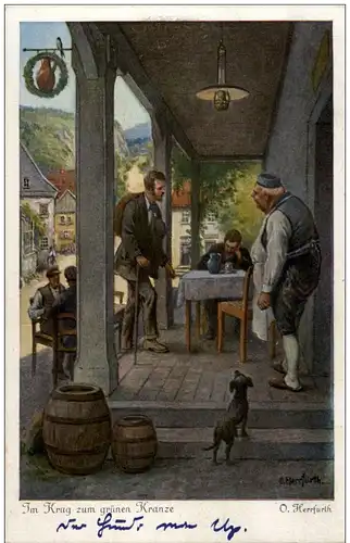 O. Herrfurth - Im Krug zum grünen Kranze -122400