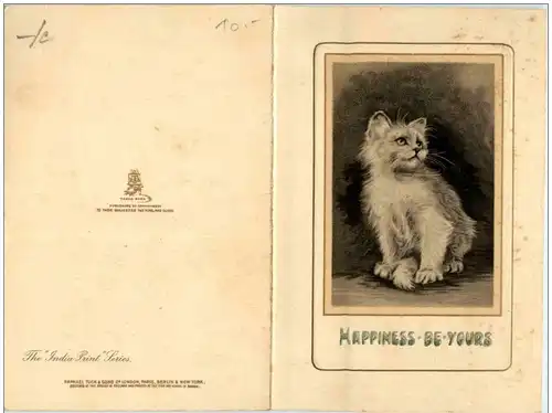 Katzen - Happiness be Yours -121440