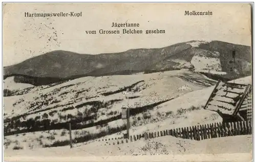 Vieil Armand - Hartmannswillerkopf - Jägertanne Molkenrain - Feldpost -123820