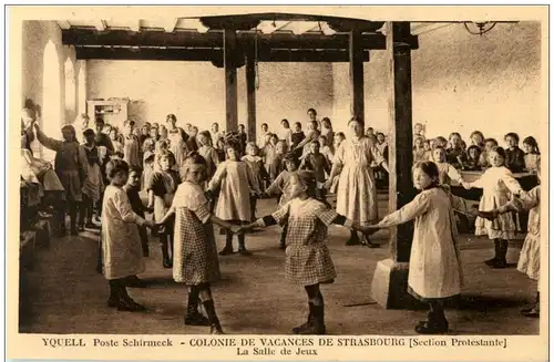 Yquell - Poste Schirmeck - colonie de Vacances de Strasbourg -124152