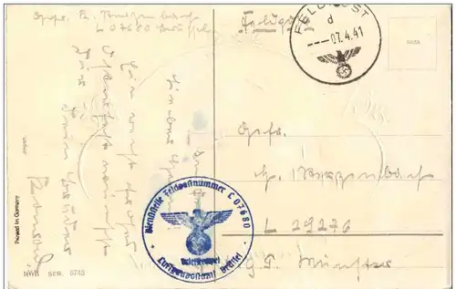 Feldpost - Luftpostamt Brüssel -123614