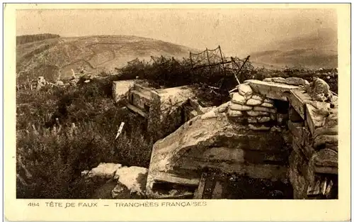 Tete de Faux - Tranchees Francaises -124030