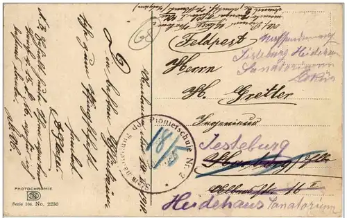 Elsass - Feldpost -123980