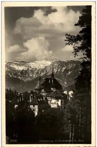 Semmering Südbahnhotel -122742