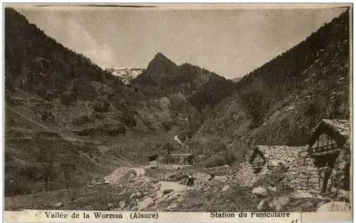 Vallee de la Wormsa - Station du Funiculaire -124068