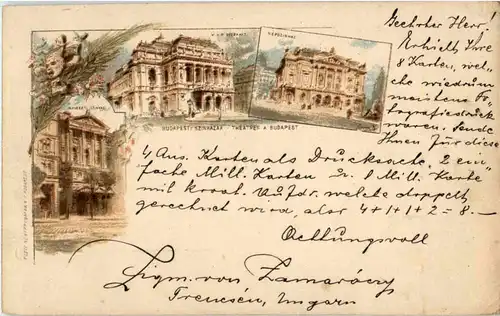 Budapest - Litho - Ganzsache -66972