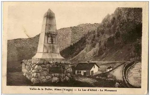 Vallee de la Doller - Le Lac Alfeld Le Monument -124032