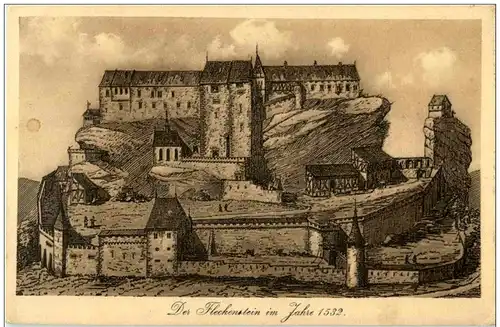Der Fleckenstein im Jahre 1532 -124070
