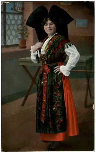 Elsässer Tracht - costumes -124090