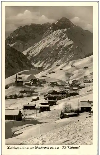 Hirschegg mit Widderstein -122762