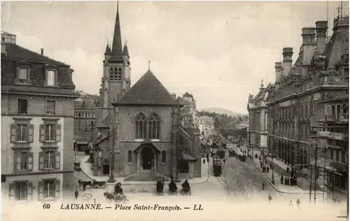 Lausanne - Place Saint Francois -67292