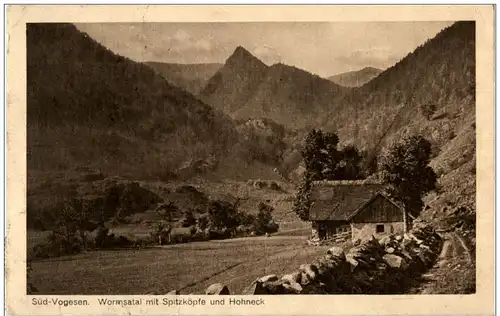 Wormstal mit Spitzköpfe - Feldpost -124136