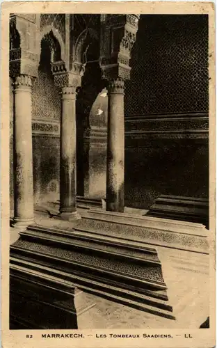 Marrakech - Les Tombeaux Saadiens -67392