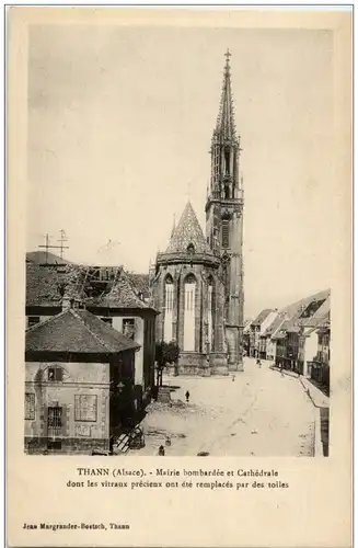 Thann - Mairie bombardee -124564