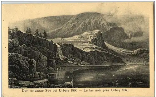 Urbeis - Der schwarze See 1860 -124444
