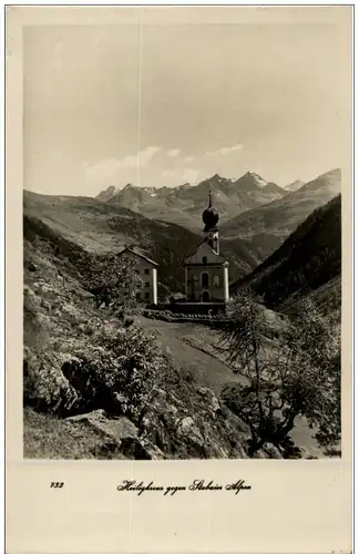 Heiligkreuz gegen Stubaier Alpen -123048