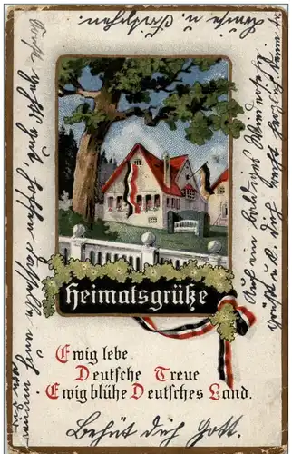 Heimatsgrüsse - Ewig lebe Deutsche Treue -123550