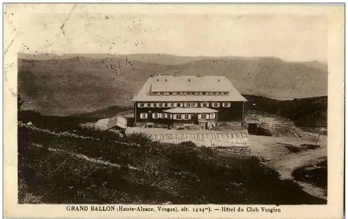 Grand Ballon - Hotel du Club Vosgien -125002