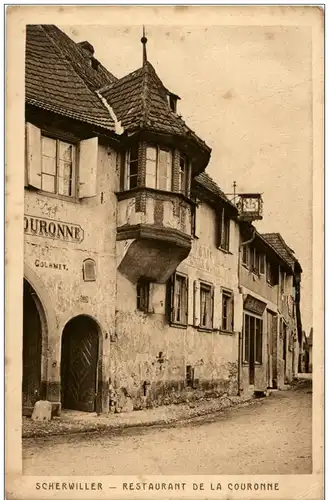 Scherwiller - Restaurant de la Couronne -123724